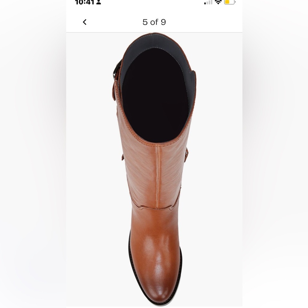 Franco Sarto Tan Over the Knee Boots - Picture 3 of 10